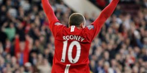 số áo Rooney đi cùng năm tháng cầu thủ