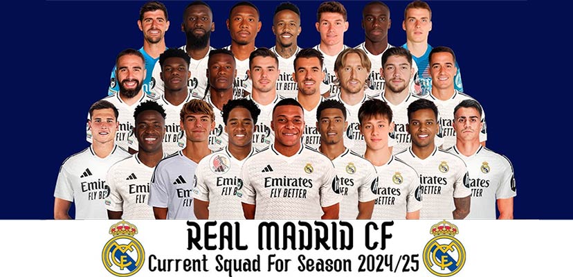 Đội hình Real Madrid 2024 gồm rất nhiều “hào thủ”